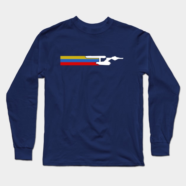 Enterprise Streak Long Sleeve T-Shirt by PopCultureShirts